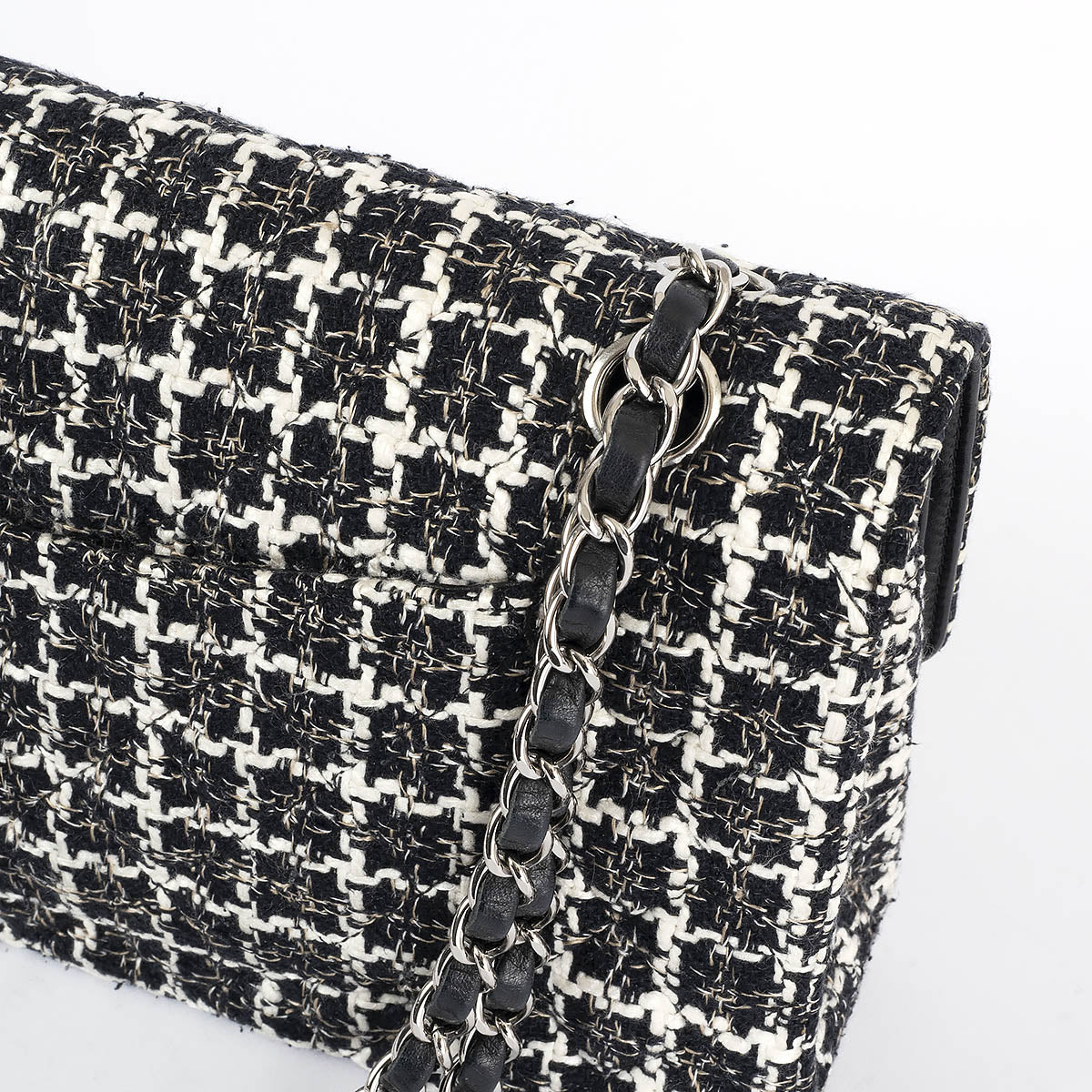 Chanel Classic Medium Tweed Timeless Double Flap Bag