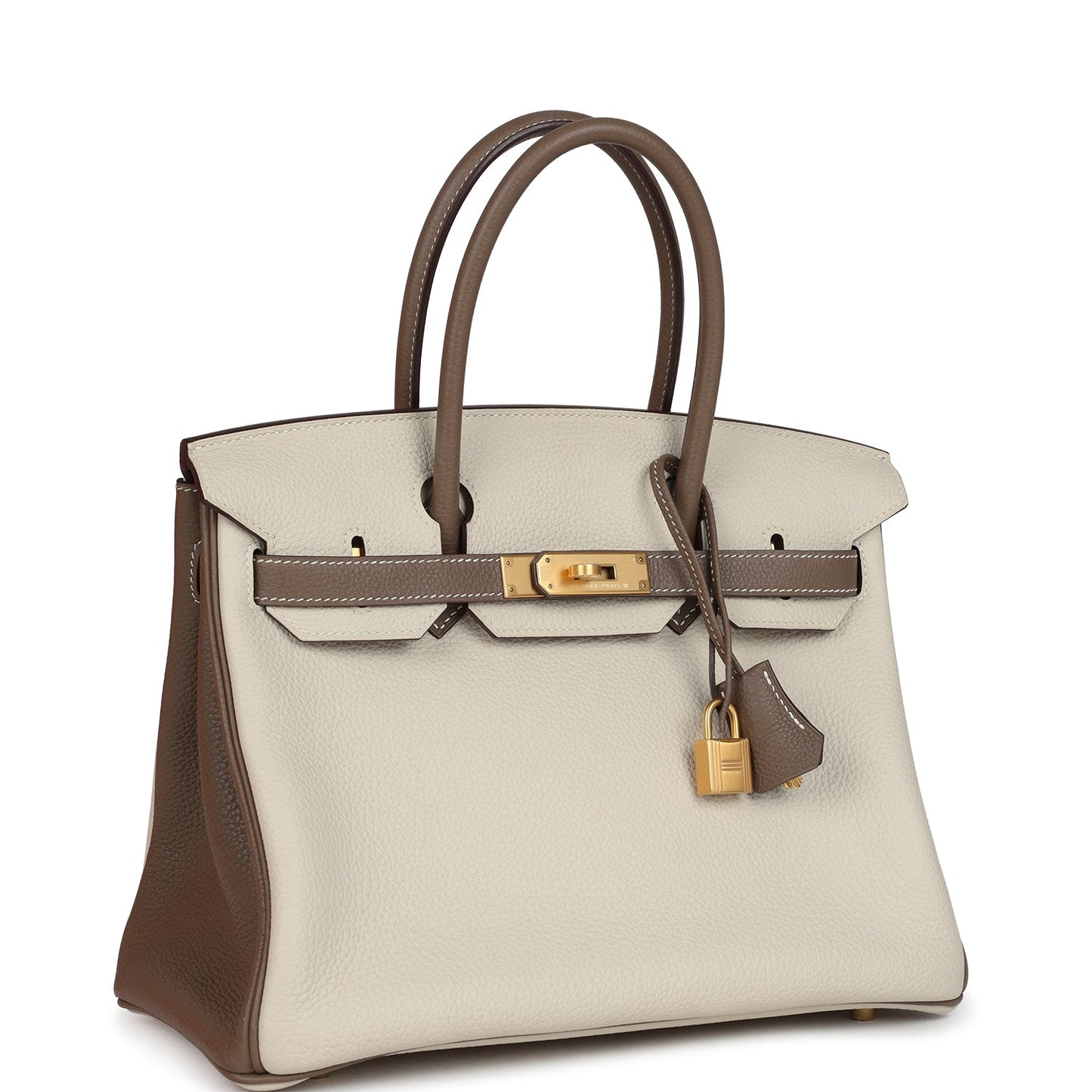 Hermes Birkin 30 (HSS) Etoupe and Craie Togo