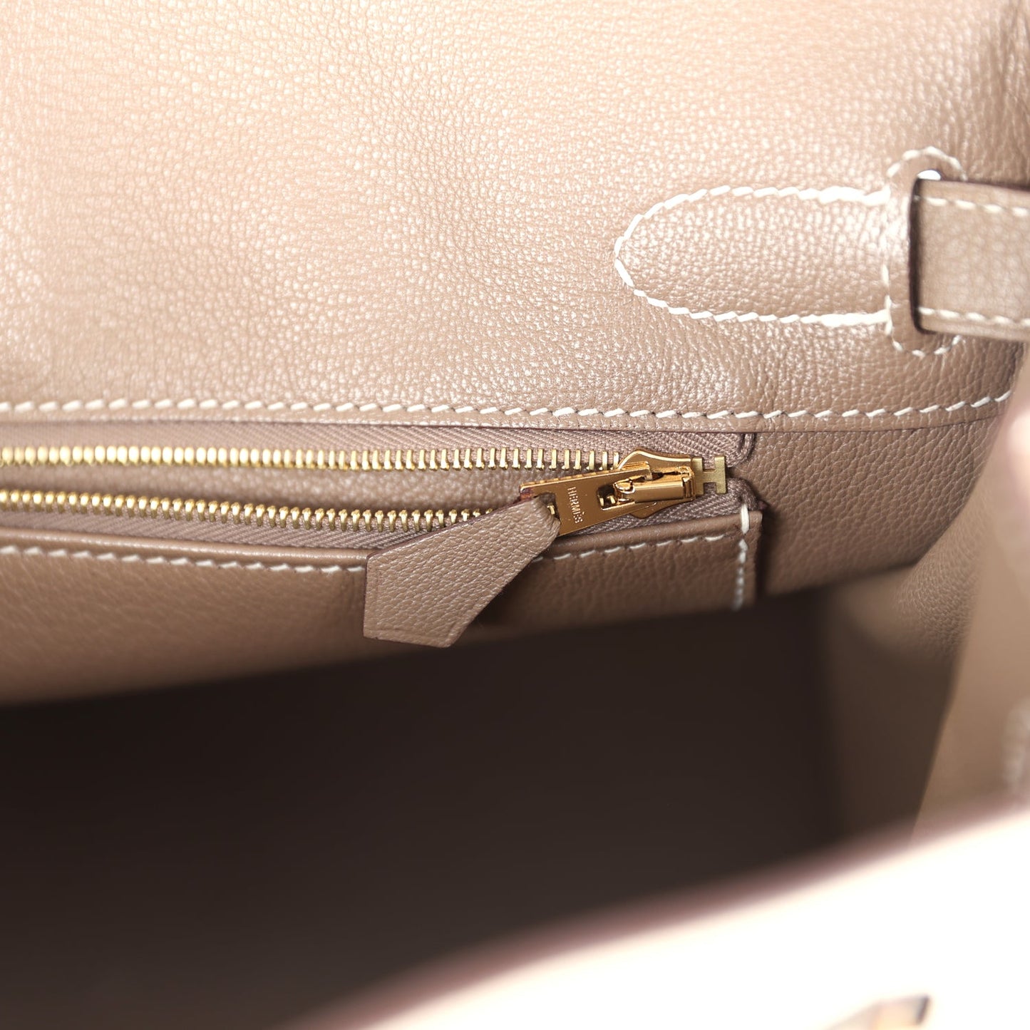 Hermes Birkin 30 (HSS) Etoupe and Craie Togo