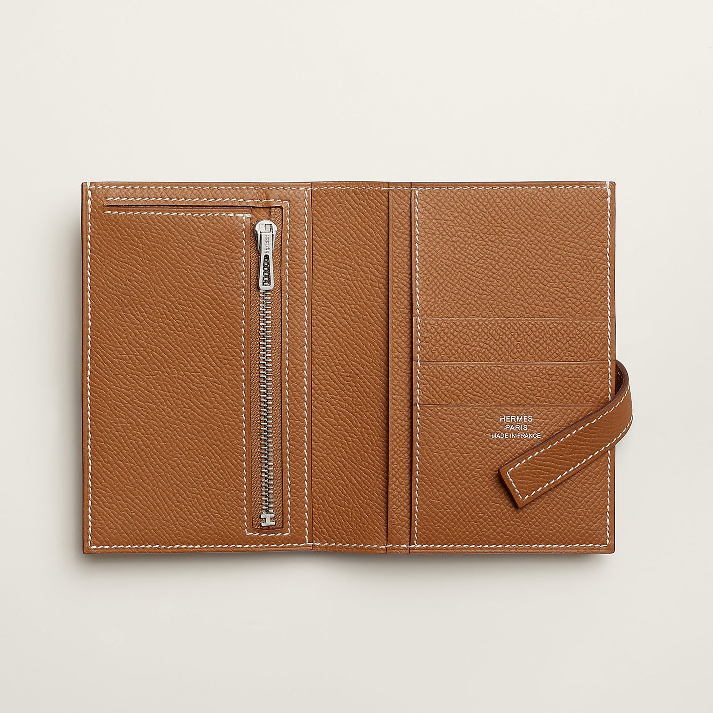 Hermes New H Passant Compact Wallet